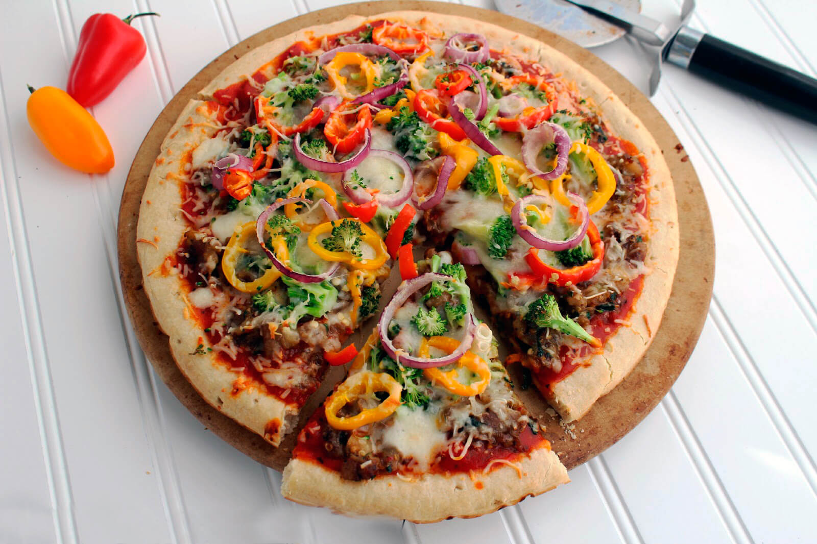 Пицца. Пицца Вегетарианская. Веганская пицца. Пицца овощная.