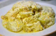 Кабачки в сливочном соусе: 4 рецепта