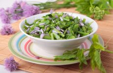 Салат из сныти: 8 рецептов