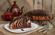 Пирог-торт «Зебра»: 8 простых рецептов