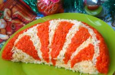 Салат Апельсиновая долька: 8 праздничных рецептов