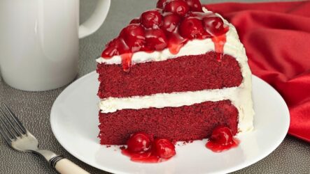 Домашний торт Красный бархат: 7 шикарных рецептов