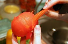 Как снять кожуру с помидора легко и быстро?