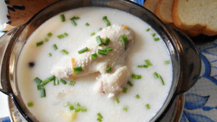 Сырный суп с курицей: 8 замечательных рецептов