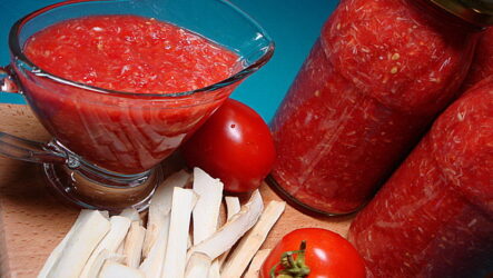 Горлодер из помидоров на зиму — 8 рецептов острой закуски