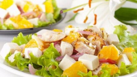 Куриный салат с сыром — 10 праздничных рецептов пошагово