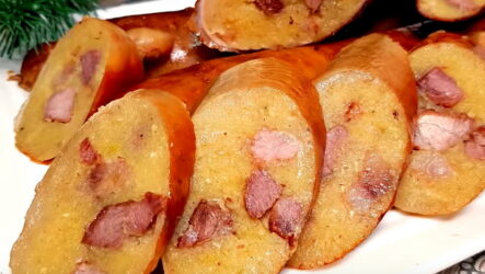 Картофельная колбаса — 8 лучших и любимых рецептов