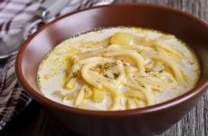 Молочный суп с макаронами — 5 рецептов для взрослых и детей