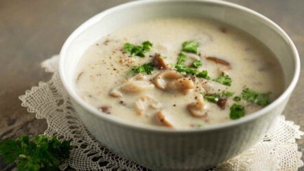 Грибной сливочный суп — 7 самых нежных ароматных рецептов