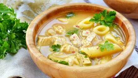 Суп с макаронами и картошкой — 6 рецептов, как приготовить просто