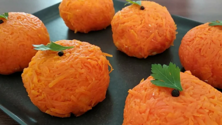 Салат в виде мандарина — 7 рецептов оригинальной закуски