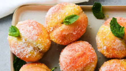 Пирожные Персики — 7 рецептов с фото, как в детстве