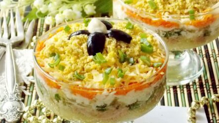 Салат Нежность с сыром — 8 рецептов праздничного блюда