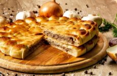 Осетинский пирог с мясом — 7 фото-рецептов