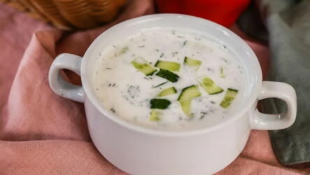 Окрошка на тане — 7 рецептов холодного супа