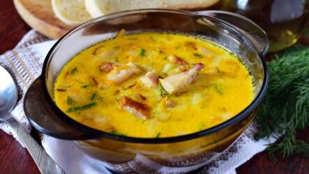 Копченый сырный суп — 7 рецептов сытного обеда
