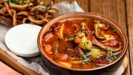 Суп с охотничьими колбасками — 7 простых и быстрых рецептов