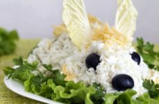Салат на год Кролика — 7 рецептов, как оформить в виде символа года