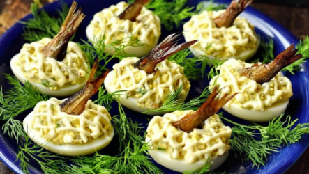 Закуски из яиц с сыром — 8 праздничных фото-рецептов